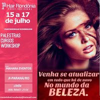 1º Hair Rondônia Profissional de 15 a 17 de julho