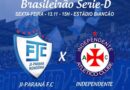 Assista ao vivo Ji-Paraná FC x Independente (PA) nesta sexta 13/11 às 15h