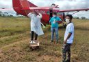 Grupo de Operações Aéreas (GOA) transportam vacinas para locais de difícil acesso