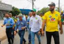 Políticos realizam caminhada em Ji-Paraná