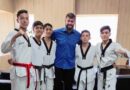 Deputado Nim Barroso apoia atletas de Taekwondo