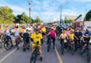 Passeio Ciclístico no Lançamento da Campanha Maio Amarelo 2025