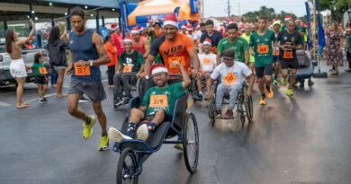 3ª Corrida Natalina Inclusiva reúne comunidade e celebra o cuidado, em Ji-Paraná
