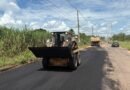 Linha 94 RO-472 recebe serviços de manutenção asfáltica no perímetro urbano de Ji-Paraná