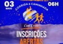 Vem aí a 1º CORRIDA & CAMINHADA COM CRISTO, inscreva-se e participe!