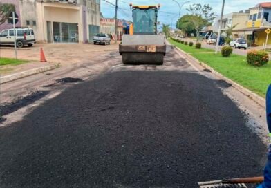 Prefeitura avança com restauração de ruas no primeiro distrito de Ji-Paraná