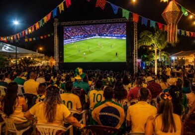 Arraiá Jipa 2026 terá telão para transmissão do primeiro jogo do Brasil na Copa do Mundo