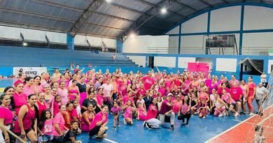 Prefeitura de Ji-Paraná promove “Aulão Outubro Rosa” com atividades físicas e conscientização sobre o câncer de mama