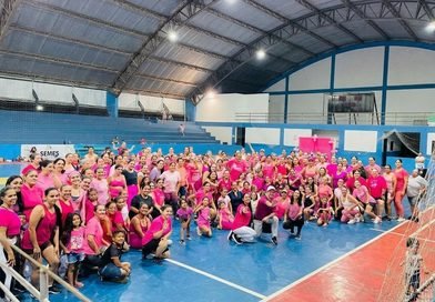 Prefeitura de Ji-Paraná promove “Aulão Outubro Rosa” com atividades físicas e conscientização sobre o câncer de mama